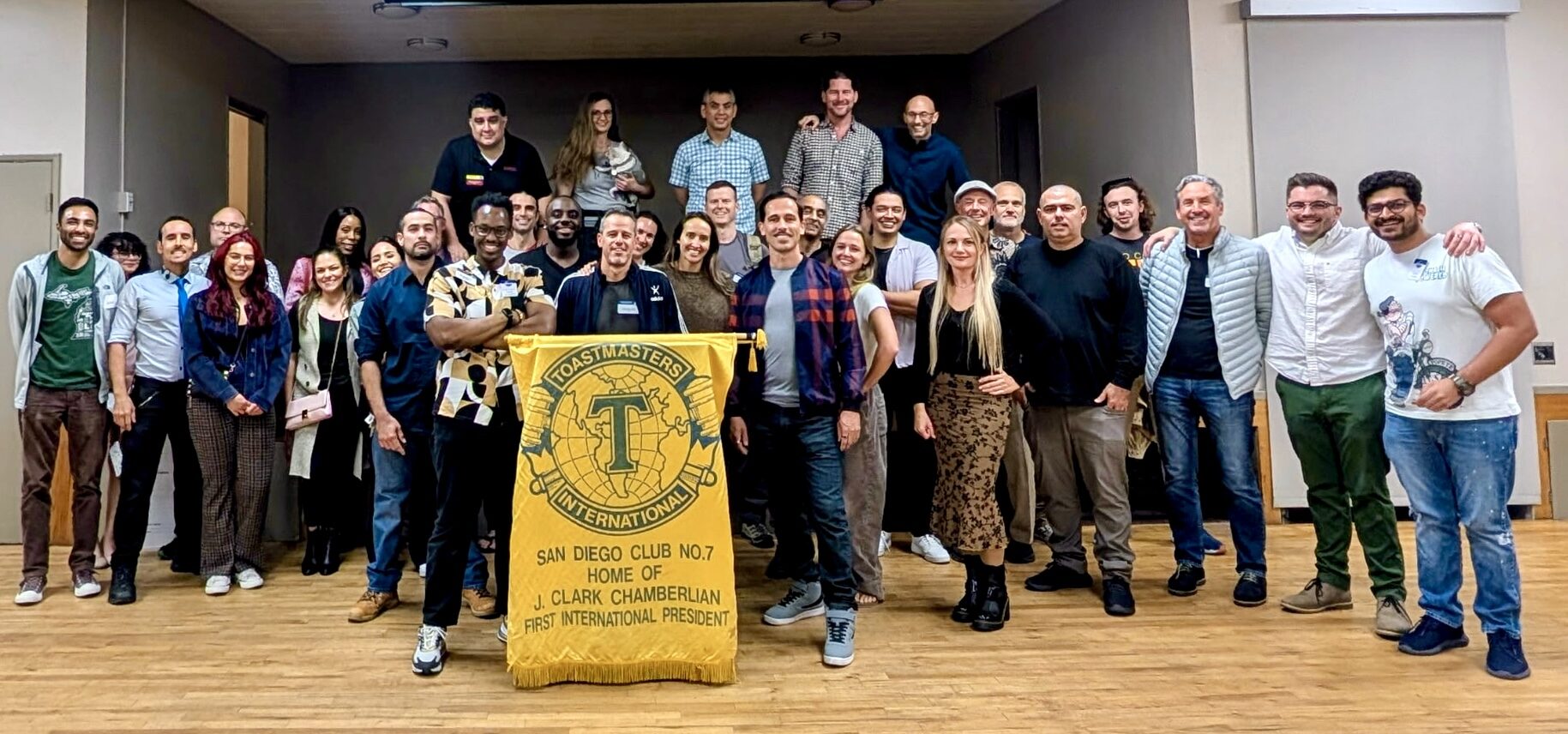 San Diego Toastmasters 7 Group Photo